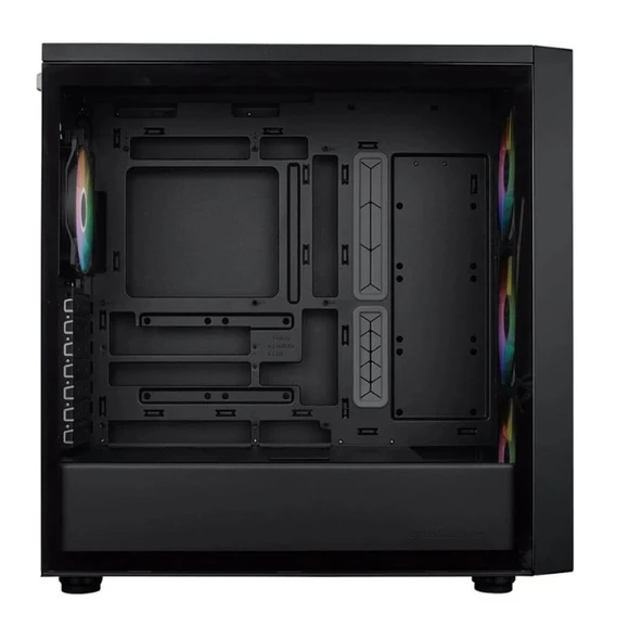 CM MasterBox 600 TG Mesh Siyah ARGB 3x14cm Fanı, Normal ve Back-Connect Anakart Destekli  ATX Kasa - 2