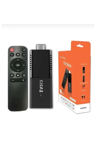 tahtakale teknoloji dünyası Ultra Hd Android Tv Box TVR3 TV Stick 1080P 4K Android 12 Wifi Akıllı Medya Oynatıcı TV Stick - 2