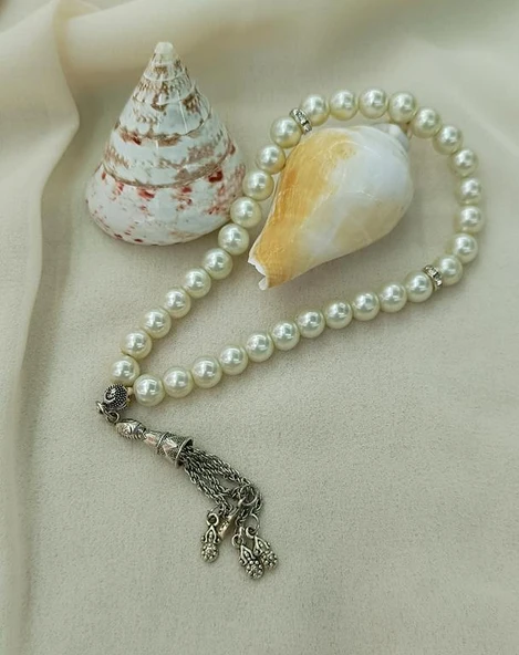 Tesbih 33 lük 07 mmTespih İnci Görünümlü