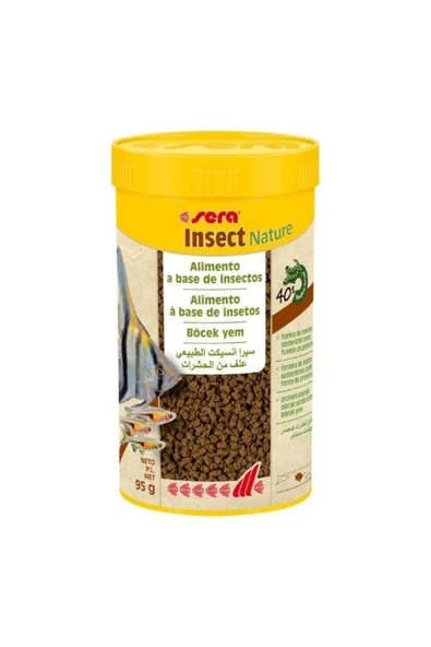 Sera Insect Nature Balık Yemi 250 Ml 95 Gr
