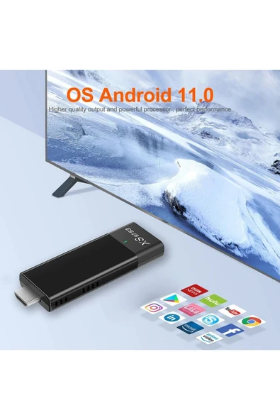 KARAQUA Ultra Hd Android Tv Box 4k Android Tv Tv Box Tv Stick Akıllı Tv Medya Oynatıcı Smart Tv - 4