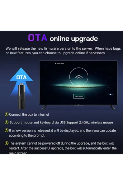 Choice Y10 ATV TV Stick Android 13 H618 Quad Core Cortex A53 HD 6K 2GB 16GB Voice Assistant Smart TV Box... - 3
