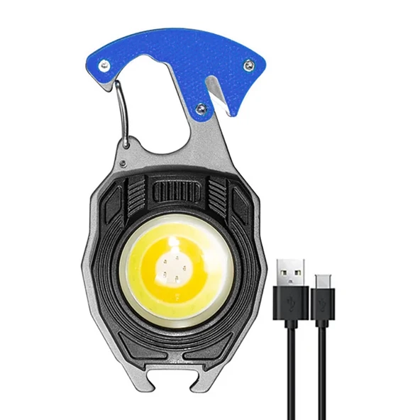 Ayt Powermaster W5147 Şarjlı Ledli Anahtarlık Işıldak El Feneri Lamba Aydınlatma - 2