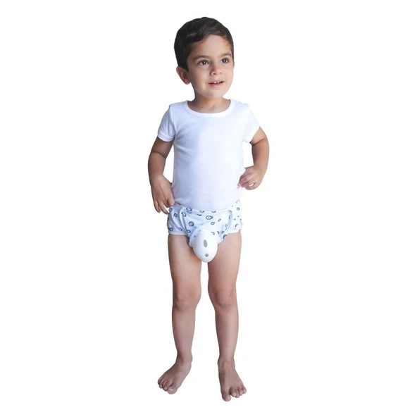 Önden Açılır Sünnet Külodu ART-232 Beyaz - 3