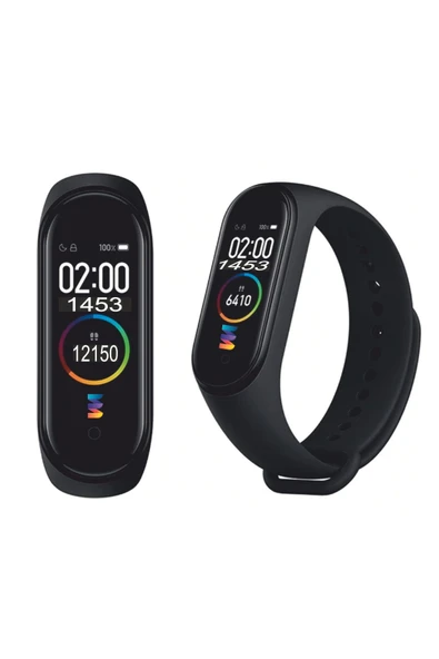 Markanyon M4 Akıllı Bileklik Smart Bracelet Adım Sayar Nabız Ölçer Spor Modu, Smart Wristband - 2