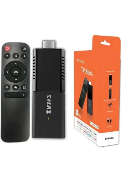 FTS Tvr3 Tv Stick 1080P 4K Android 12.1 + 16GB Wifi Akıllı Medya Oynatıcı Tv Stick - 2