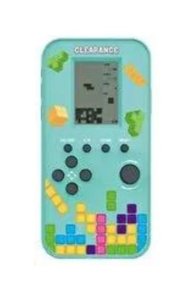 Smith Karışık Renkli 26 Oyun Mantık Zeka Oyuncağı Pilli Mini Nostaljik El Atarisi Tetris - 6