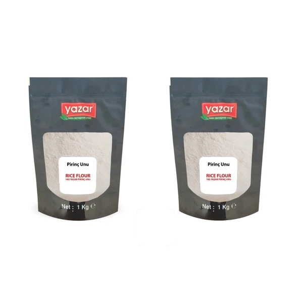 1 Kg x 2 Paket Yazar Pirinç Unu - Resim 2