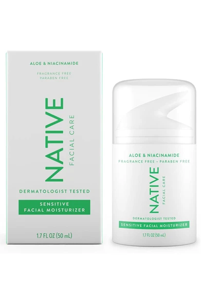 Native Aloe Vera ve Niacinamide Hassas Yüz Nemlendirici 50ML - 2