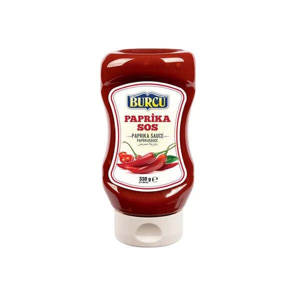 Burcu Paprika Sos 330 gr 6 Adet