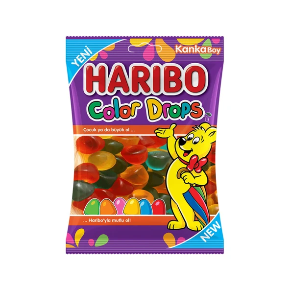 HARİBO COLOR DROP 70g X 24 PŞ.