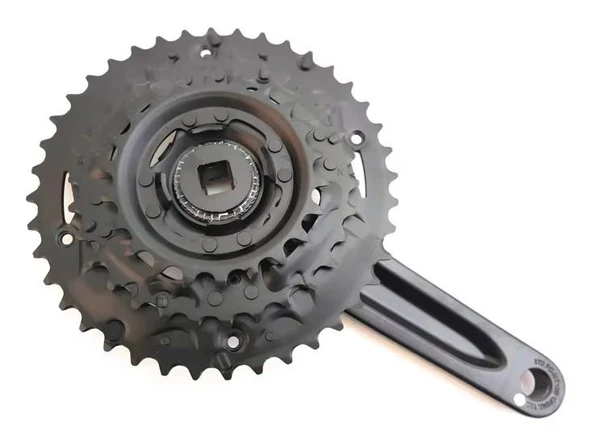 Shimano Altus FC-MT100 40/30/22T 175mm 3x9 Uyumlu Aynakol Shimano Aynakol Crankset 9-Speed FC-MT101 - 2