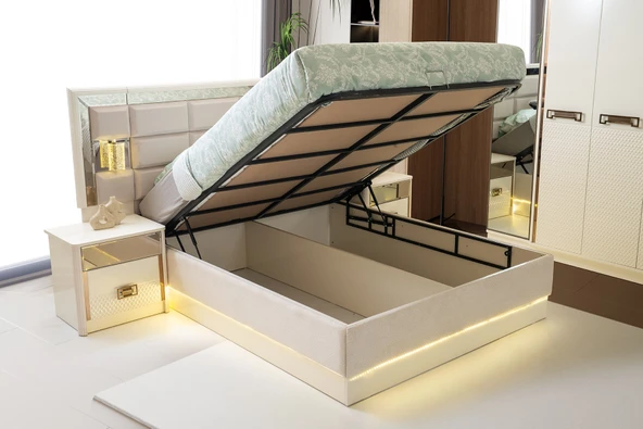 DELÜX MDF BAZALI YATAK ODASI - Resim 7