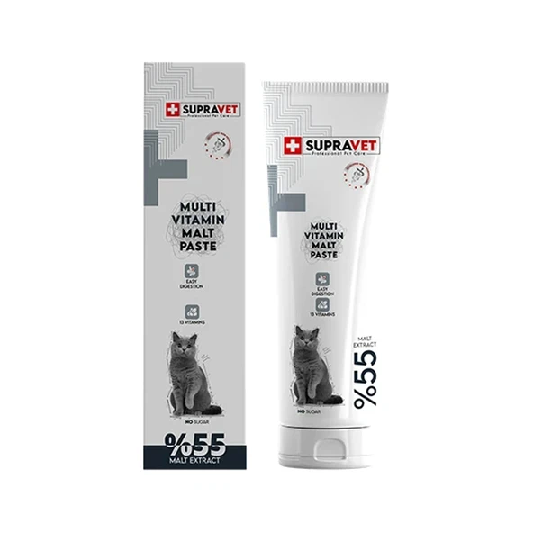 Supravet Multivitamin Kedi Vitamin Macunu 100 Gr