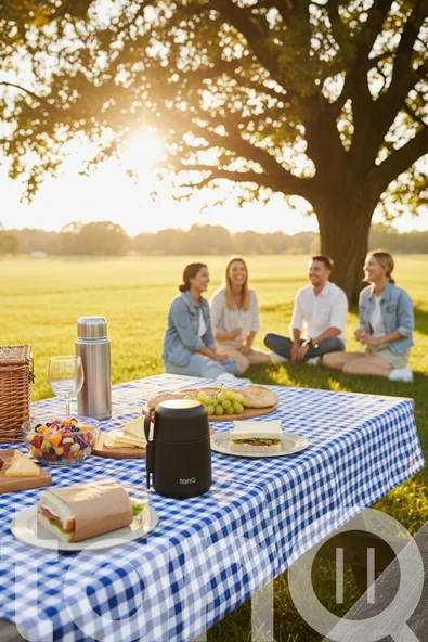 TanQ Ömür Boyu Garantili Bento Paslanmaz Çelik Yemek-Mama Termosu Midnihgt Black 0.50 Lt- (17 Oz) - 4