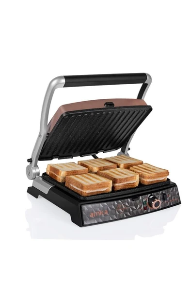 Diamond GH26250 Granit Izgaralı Tost Makinesi Rose - 2