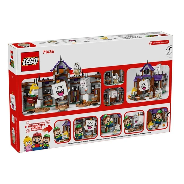 71436 Lego Super Mario King Boonun Perili Köşkü 932 parça +8 yaş - Resim 5