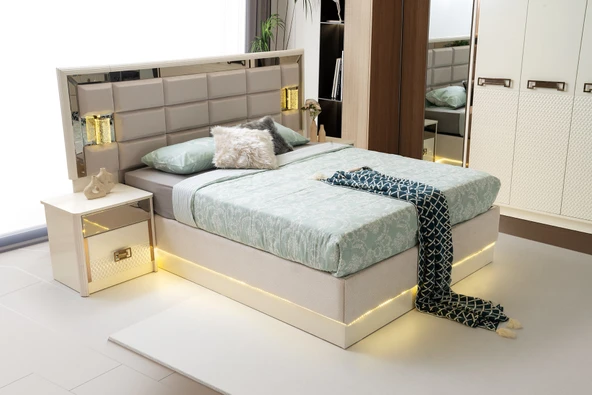 DELÜX MDF BAZALI YATAK ODASI - Resim 4