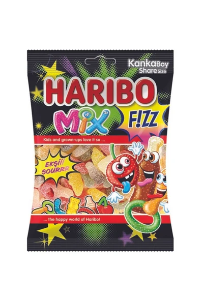 HARİBO FIZZ MIX 70gX24PŞ-LOC