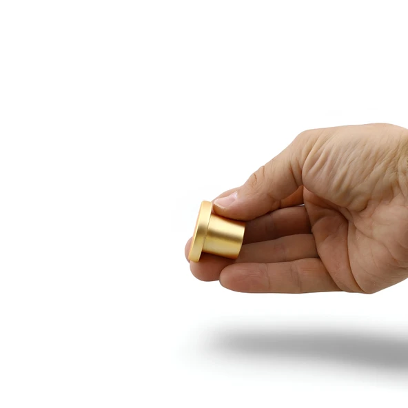 Mobilya Mutfak Çekmece Dolabı Dolap Kulpu Kulbu Metal Kulp Gold Altın Kulp Düğme Tek Vidalı - 3