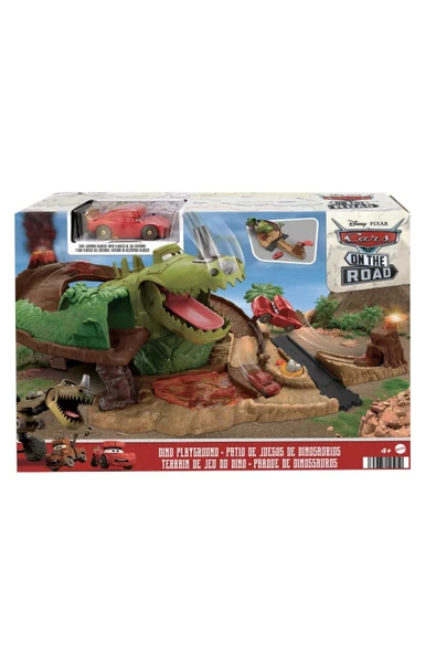 HOT WHEELS Cars Dinozor Oyun Parkı  HMD74 - 6