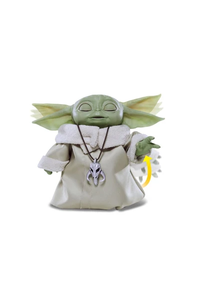 Star Wars Baby Yoda Sesli ve Hareketli Animatronic Figürü - Koleksiyonluk Hediye - 4