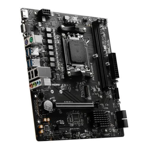 MSI PRO B650M-E DRR5 6800MHZ(OC) AM5 HDMI VGA mATX - Resim 4