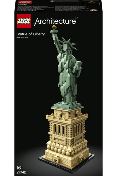 LEGO Gkcx Architecture Özgürlük Heykeli 21042 - Seyahat, Tarih ve Mimari Seven Yetişkinler için Serg - 5702016111859 - 3