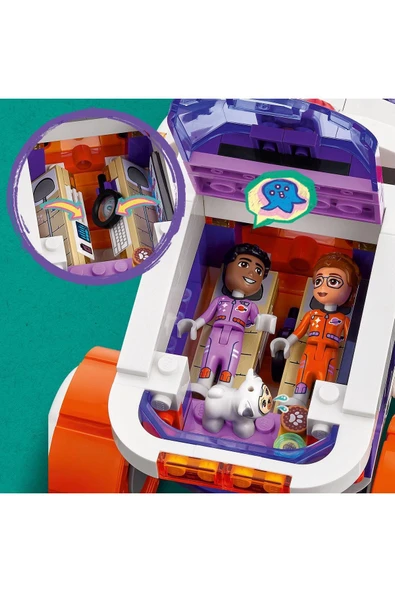 ® Friends Uzay Araştırma Aracı 42602 - 8 Yaş ve Üzeri İçin Yaratıcı Oyuncak Yapım Seti (514 Parça) - 6