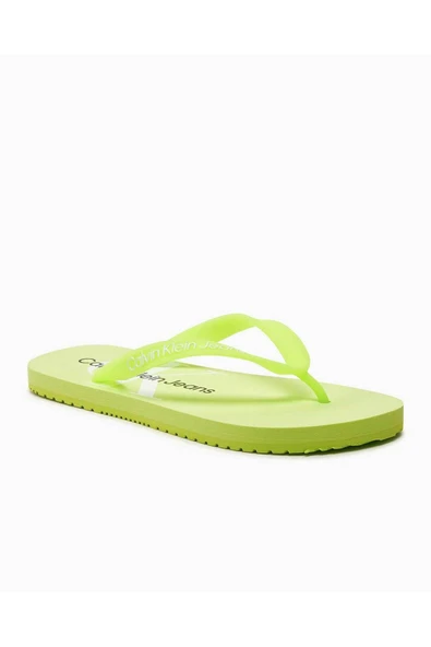 Calvin Klein Beach Sandal Monogram Tpu Kadın Terlik, Yeşil - 4