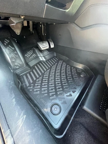 Rizline Cupra Formentor 2024 ve Sonrası 3D Havuzlu Paspas Siyah - Resim 3