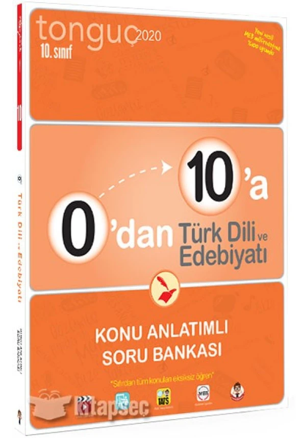 0 dan 10 a Türk Dili ve Edebiyatı Konu Anlatımlı Soru Bankası Ton