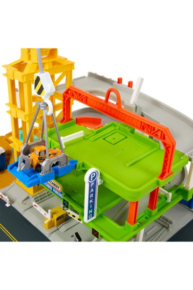Matchbox HPD63 Match box Aksiyon Sürücüleri Muhteşem İnşaat Alanı Oyun Seti - 194735156559 - 3