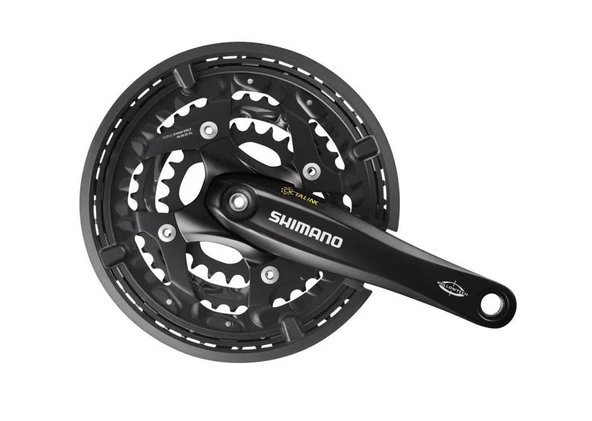 Shımano FC-T521 Aynakol 3x10V 26/36/48T 175mm 3x10 Uyumlu Aynakol Octalink Aynakol