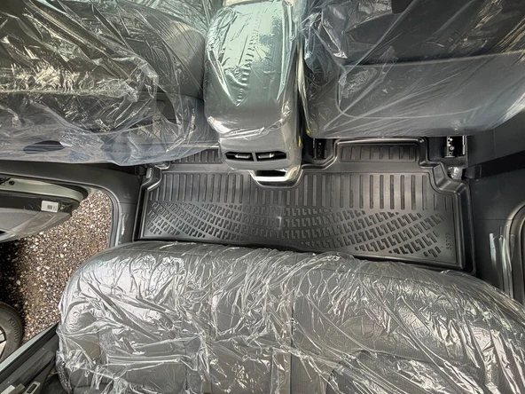 Rizline Kia EV3 2024 ve Sonrası  3D Havuzlu Paspas Siyah - 4