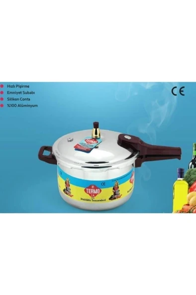 Alüminyum Düdüklü Tencere 7 Lt Litre - 2