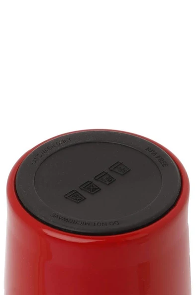 Bambum Pira - Bardak Termos Kırmızı 400 ml - 3