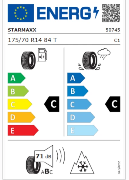 Starmaxx Maxx Out ST582 175/70R14 84T M+S 3PMSF Oto 4 Mevsim Lastiği (Üretim Yılı: 2025) - Resim 2