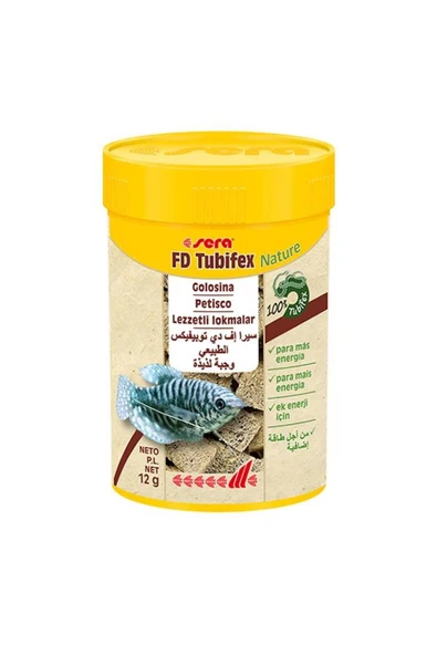 Sera Tubifex Balık Yemi 100 Ml 12 Gr