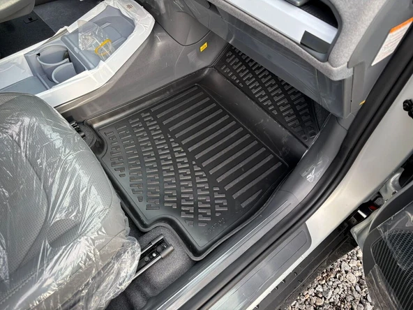 Rizline Kia EV3 2024 ve Sonrası  3D Havuzlu Paspas Siyah - 3