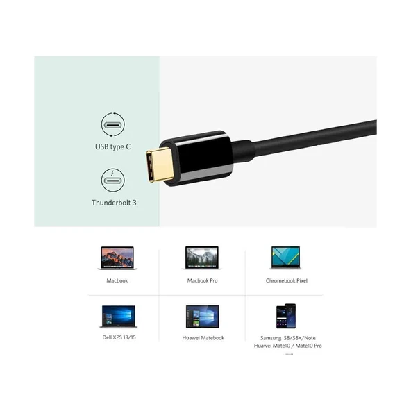 Type-C HDMI VGA Dönüştürücü Adaptör - 5
