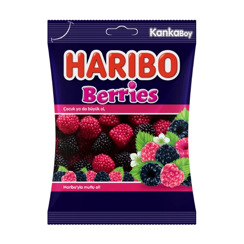 Haribo Berries Yumuşak Şeker 80 gr 24 LÜ