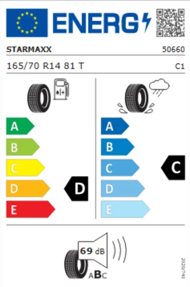 Starmaxx (Petlas) 165/70R14 81T TL Tolero St330 Oto Yaz Lastiği ( Üretim Yılı: 2025 ) - Resim 2