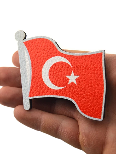 Dalgalı Türkiye Bayrak - Cırt - Patch - Peç - Arma - 4