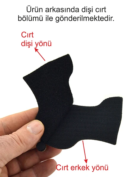 Dalgalı Türkiye Bayrak - Cırt - Patch - Peç - Arma - 8