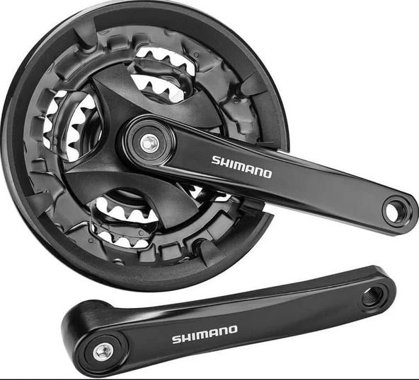Shimano Altus FC-MT101 44/32/22T 175mm 3x9 Uyumlu Aynakol Shimano Aynakol Crankset 9-Speed FC-MT101