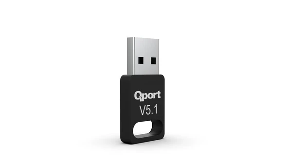 Qport Q-BLU5.1 Bluetooth 5.1 USB adaptör - 2