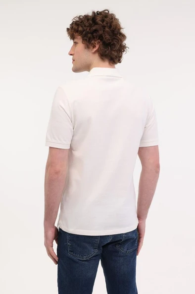 Lumberjack MB CT953 POLO T-SH 5FX 101939518 Erkek Tişört Kırık Beyaz S-XXL - 2