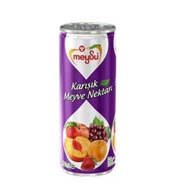 Meysu Karışık Meyve Nektar Kutu İçecek 330 Ml 12 Adet