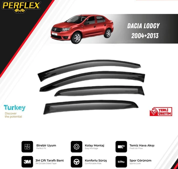 CAM RÜZGARLIĞI V2 DÜZ DACIA LOGAN 2004-2013